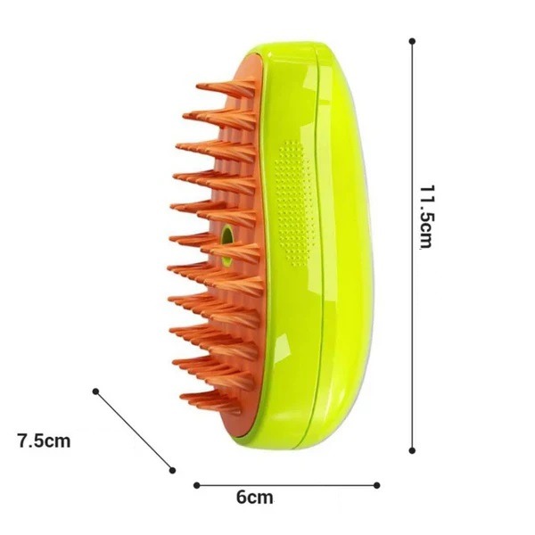 Miniatura 4 de Cepillo Quita Pelos A Vapor Gatos Perros